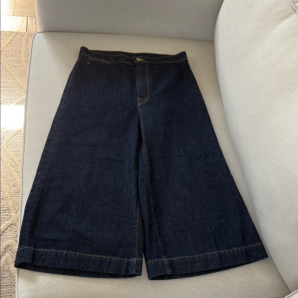 Frame denim long shorts